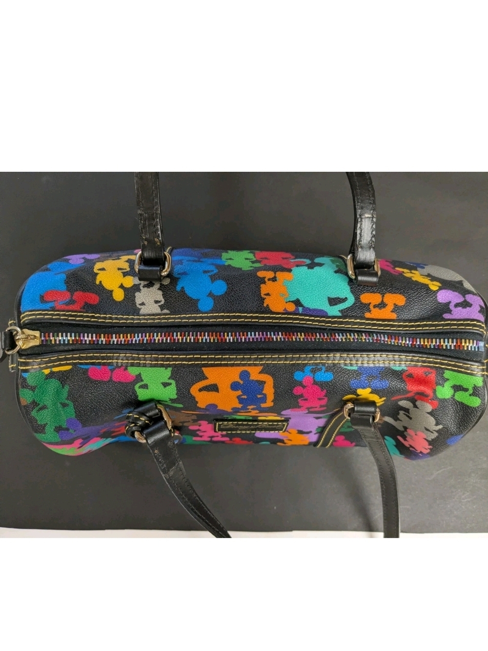 Dooney & Bourke Multicolor Disney Mickey satchel - Picture 7 of 7